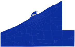Erie County 2022 LID qualifying areas