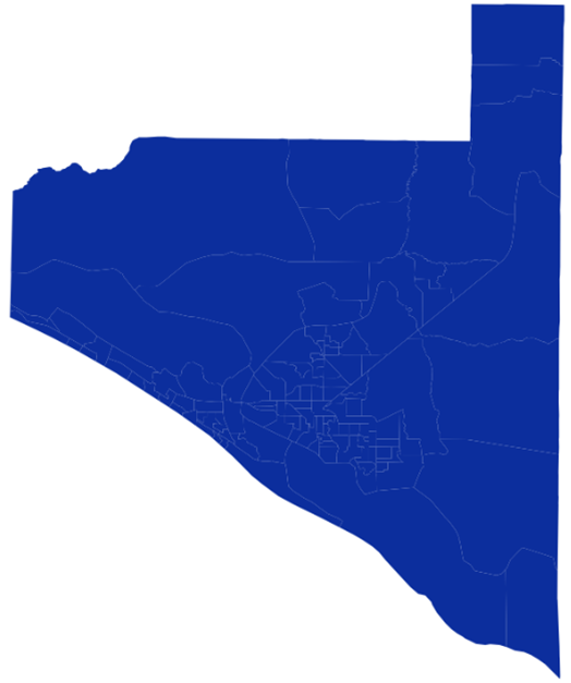 Bay County 2022 LID qualifying areas