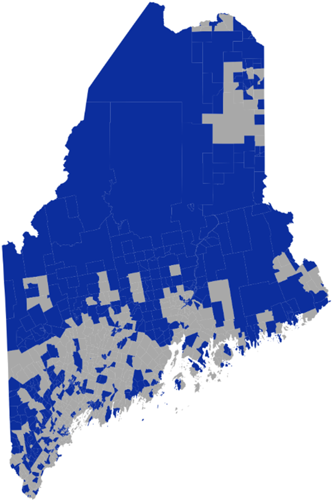 Maine 2023 LID qualifying areas